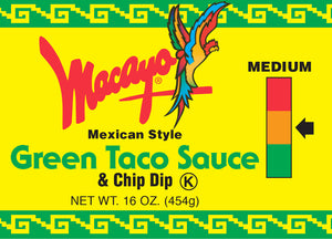 Taco Sauce Green 16oz